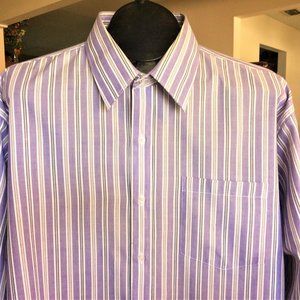 NWOT Bouvelard for Tall Men Dress Shirt 17.5 - 36